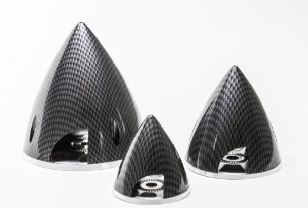 E-IRVSPIN82C Spinner 82mm K/ALU-Rückplatte Carbon