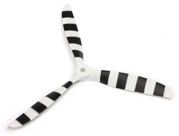 EFLP080653B Luftschraube 8x6,5" 3-Blatt EFL Zebra CW