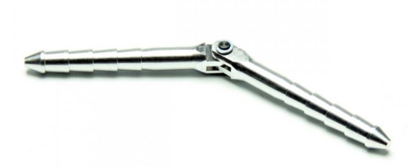 X0376 Stiftscharniere 4,5 x 70mm ALU/demontierbar