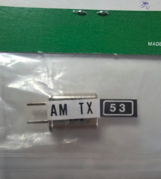 F101053 Sender-Quarz AM 40 MHz Kanal 53