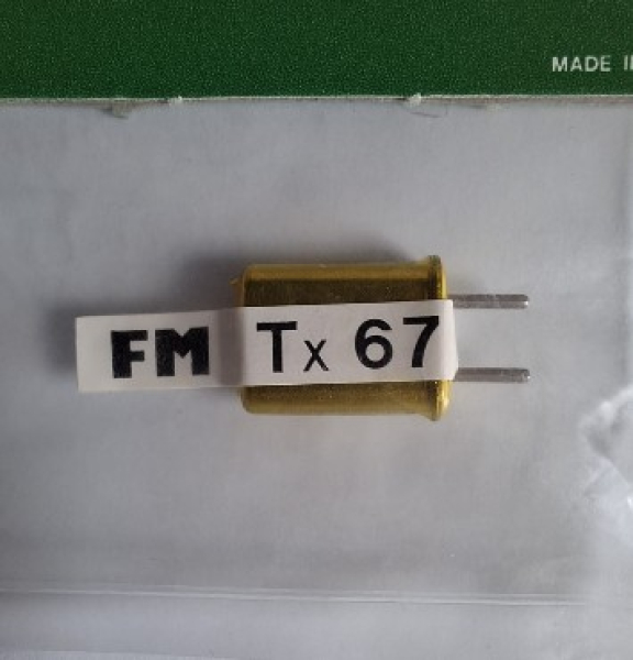 F103067 Sender-Quarz 35 MHz Kanal 67