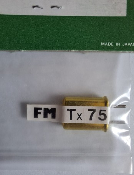 F103075 Sender-Quarz 35 MHz Kanal 75  35.150 MHz Kanal 75 Type 35-1