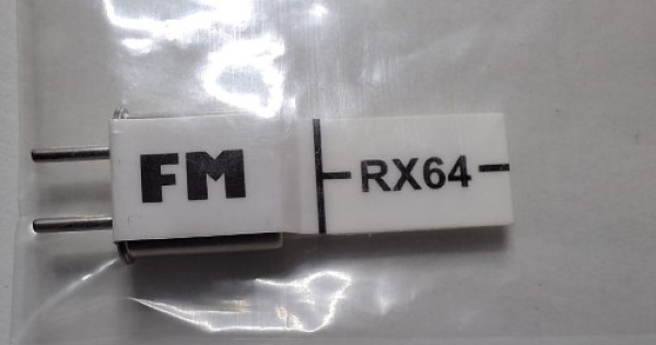 F104064 Empfänger-Quarz FM 35 MHz Kanal 64