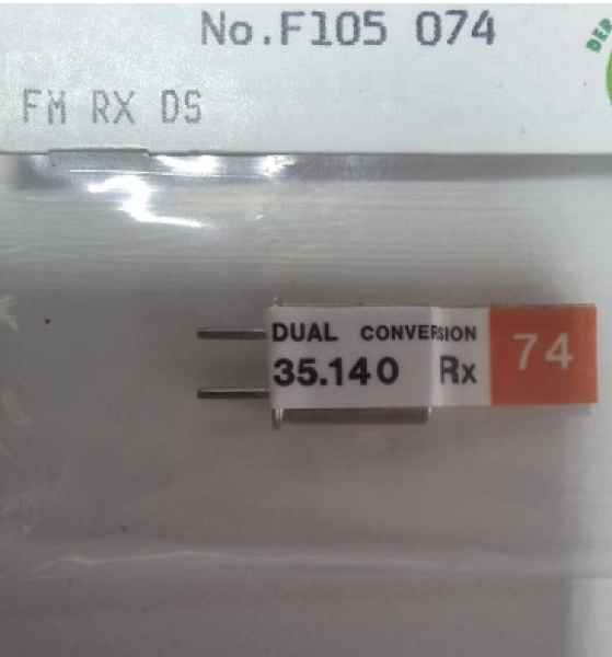 F105074 Empfänger-Quarz FM-DS 35 MHz Kanal 74