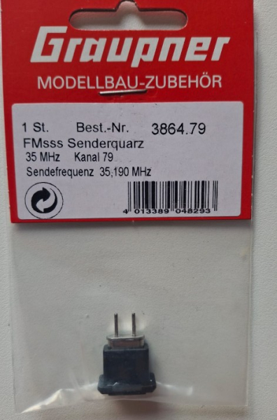 3864.79 Graupner Senderquarz | 35Mhz | K79