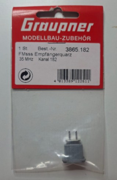 3865.182 Graupner Senderquarz | 35Mhz | K182