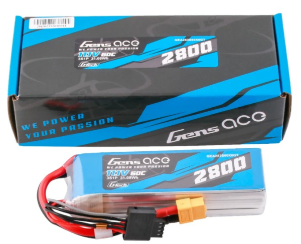GEA284S60X6GT Lipo 14,8/2800 Soaring-60C"GT" XT60/XH