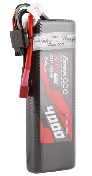 GEA402S60DGT Lipo 7,4/4000 Gens-60C HC/Rund"GT" D/XH