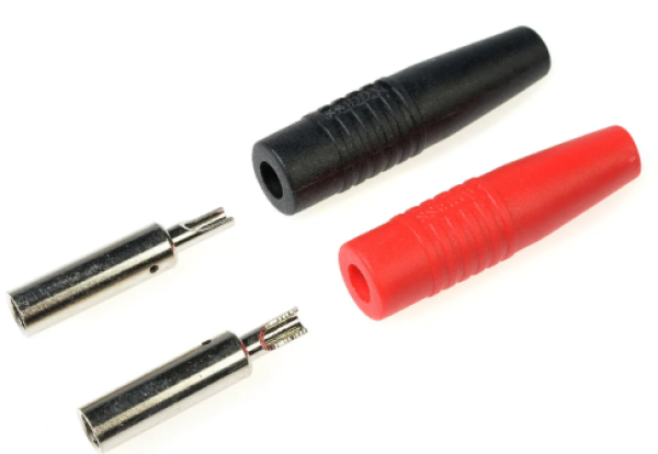 GF-1013-002 Bananenstecker/-buchsen an Kabel 1 Paar 