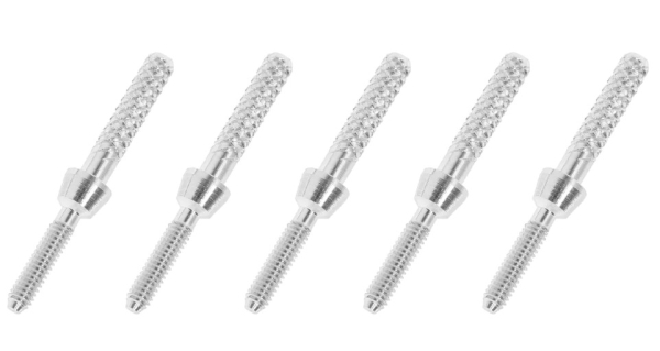 GF-2112-001 Gewindeanschluß M2 2,4mm-Rohr 5 Stück