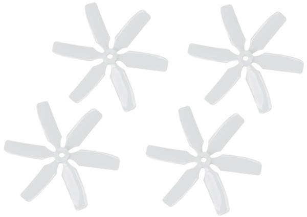 2958.4X4.6R Luftschrauben 4046 6-Blatt weiß CW rechtslaufend