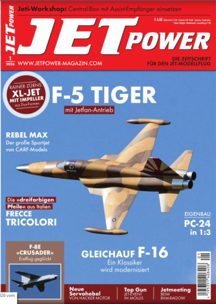 JET Power - Die Zeitschrift für den Jet-Modellflug
