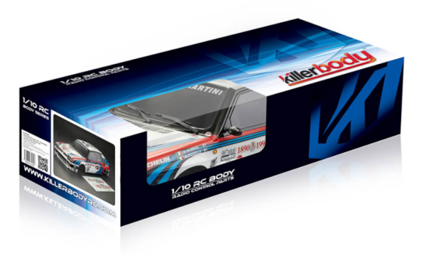 KB48384 Killerbody Lancia Delta HF Integrale 16V Karosserie Rally 195mm RTU
