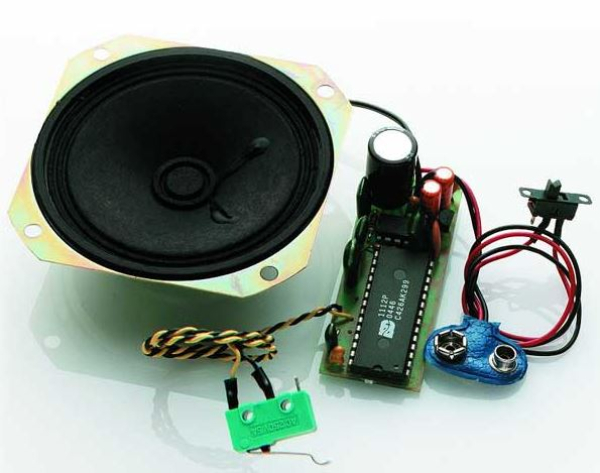 65105 Soundmodul groß Benzin/Diesel-Motor mit Horn