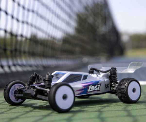 LOS00007T2 Losi MICRO-B Buggy 1:24 RTR Silber