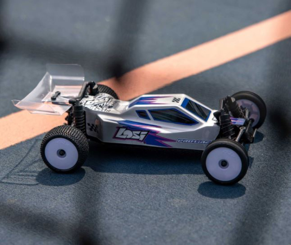 LOS00007T2 Losi MICRO-B Buggy 1:24 RTR Silber