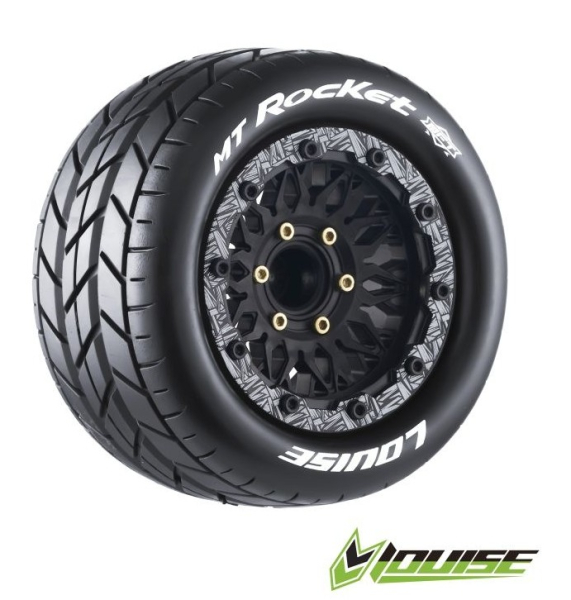 MT-ROCKET MFT 1/10 soft auf 2.8 Felge schwarz
