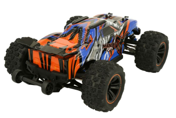 MA10004 MANIAC Hyper GO Fury Brushed Truggy 1/16 blau/orange