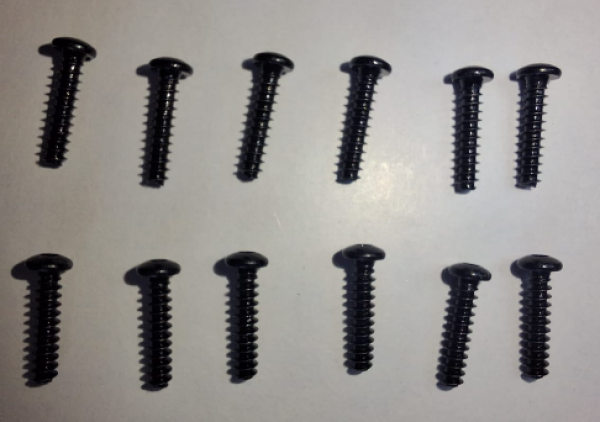 MX-HKB26125 Schneidschrauben 2,6x12,5mm (Senkkopf)