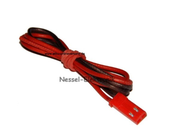 17603 BEC-Stecker (Akku) Kabel 16cm 0,5mm²