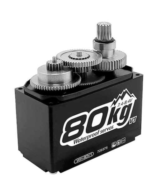 PHD033 Servo Power HD WH-80V1 1/5 WP HV Steel Digital 80.0KG/0.16sec@8.4V