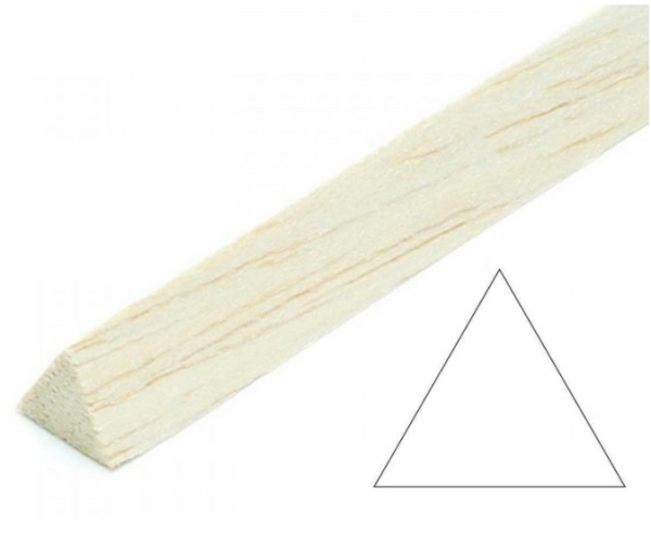 15161 Balsa-Dreikantleiste 10x10x10mm 1m