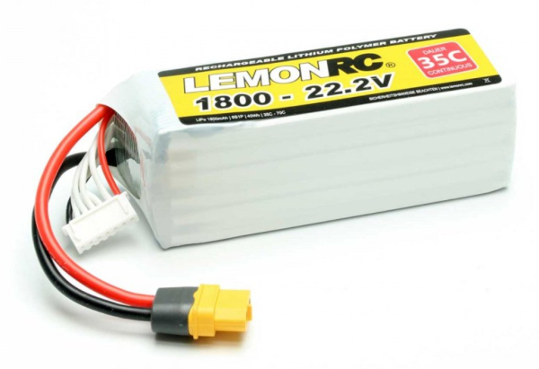 15748 LiPo Akku LEMONRC 1800 - 22.2V (35C)