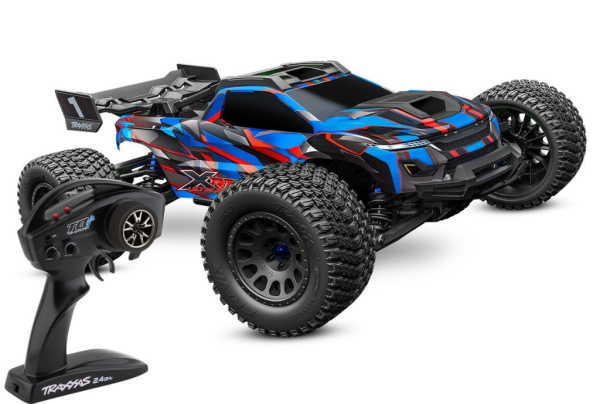 TRX78097-4-BLUEX XRT ULTIMATE 4x4 VXL blauX 1/7 Stadium-Truck Brushless blau