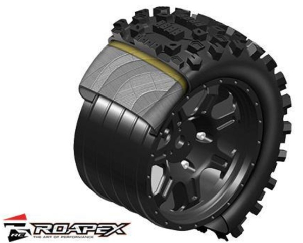 RXR2007-B2 Reifen/F 1:10 Roapex Belted ST-RHYTM OS