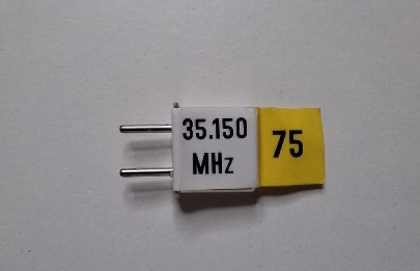Empfängerquarz 35MHz Kanal 75
