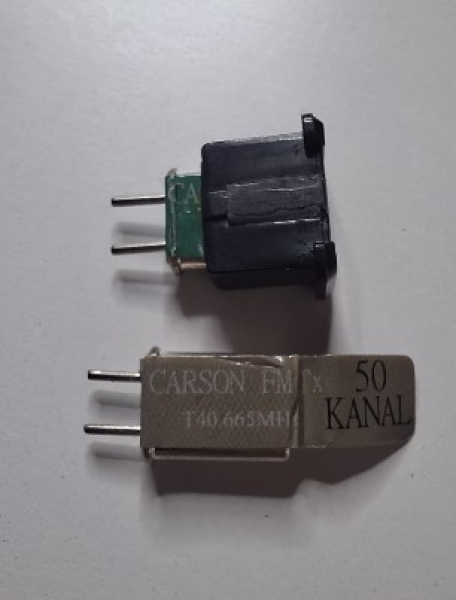 502534 Quarzpaar Kanal 50 FM Carson/Reflex
