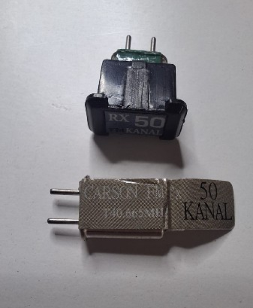 502534 Quarzpaar Kanal 50 FM Carson/Reflex