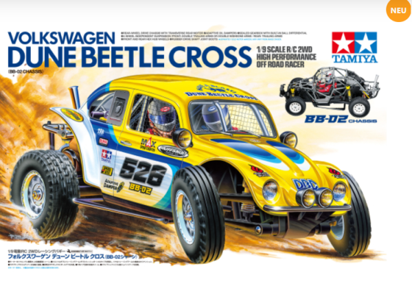 58757 1:9 RC VW Dune Beetle Cross (BB-02)