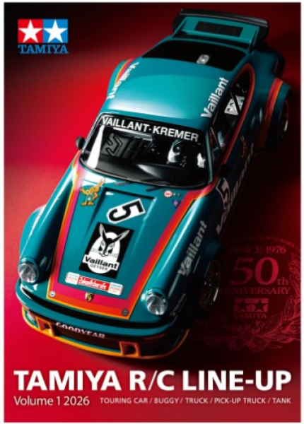 64464 Tamiya 64464 RC Line-Up Vol.1 2026 Englisch