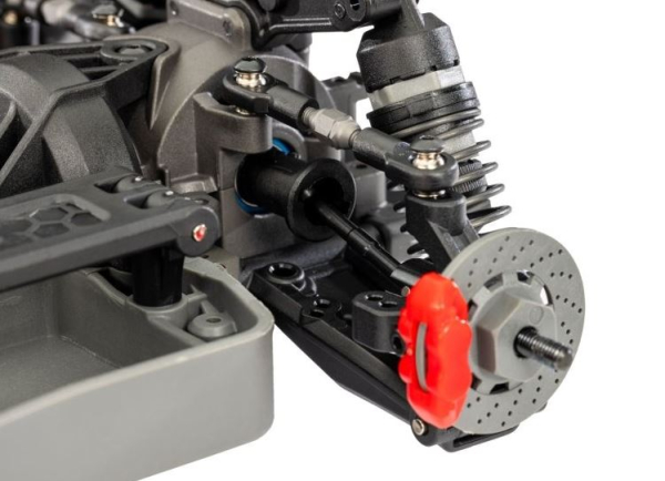 TRX105237-4-BLK 4-TEC Nissan 240SX schwarz 1/10 Drift RTR Brushed