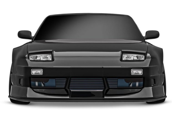 TRX105237-4-BLK 4-TEC Nissan 240SX schwarz 1/10 Drift RTR Brushed