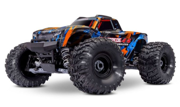 TRX67454-4-ORNG Stampede 1/10 4x4 Stadium-Truck orange RTR VX3 Brushless, HD