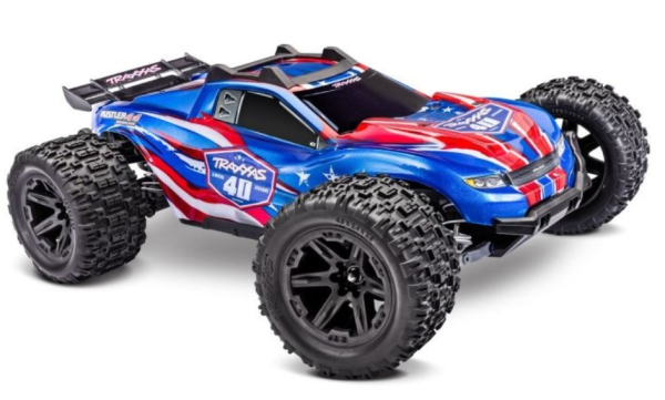 TRX67464-4-40TH Rustler 1/10 4x4 Stadium-Truck 40TH Edition RTR VX3