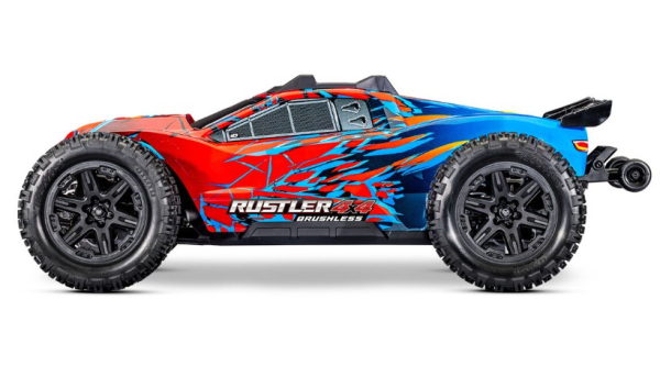 TRX67464-4-GRN Rustler 1/10 4x4 Stadium-Truck grün RTR VX3