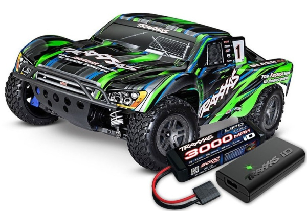 TRX68154-4GRN SLASH 4X4 GRÜN 1/10 SHORT-COURSE RTR BL-2S BRUSHLESS grün