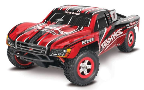 TRX70054-8RED Slash 4x4 rot 1/16 Short-Course RTR Brushed,