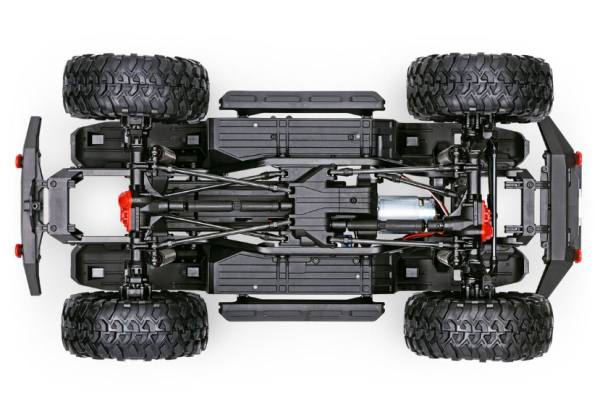 TTRX82044-4BLUE TRAXXAS TRX-4 Sport High Trail Edition