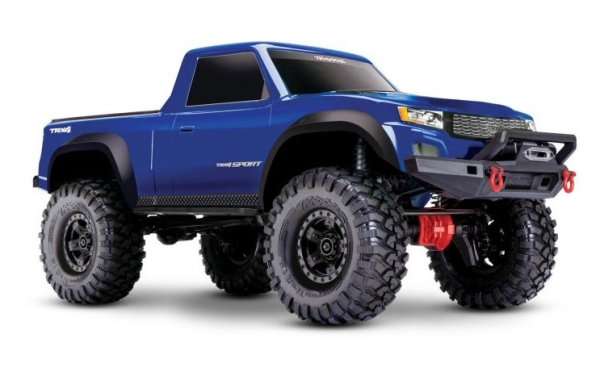 TRX82224-4-BLUE TRX-4 Sport 4x4 blau 1/10 Scale-Crawler RTR Brushed, Clipless