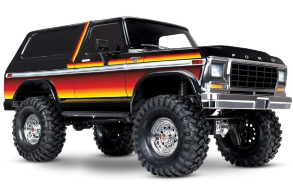 TRX82246-4-SUN TRX-4 79 Ford Bronco schwarz/rot 1/10 Crawler