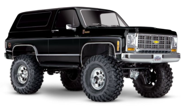 TRX82276-4-BLK TRX-4 79 Chevy Blazer schwarz 1/10 Crawler RTR Brushed, Clipless