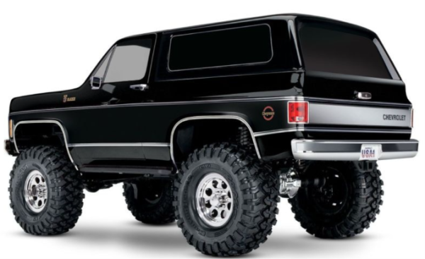 TRX82276-4-BLK TRX-4 79 Chevy Blazer schwarz 1/10 Crawler RTR Brushed, Clipless