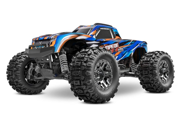TRX90376-4-ORNG Traxxas Stampede 4x4 VXL Monster Truck 1/10 RTR HD