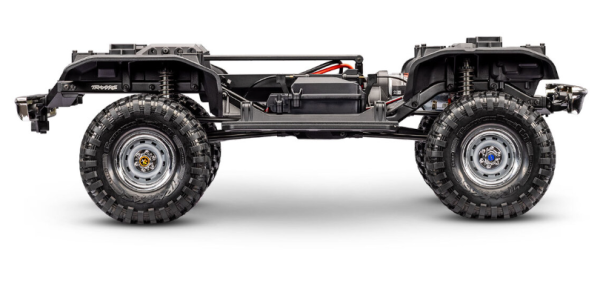 TRX91076-4-BLUE TRX-4 72 Chevy Blazer blau 1/10 Crawler RTR mit Interieur, Brushed, Clipless