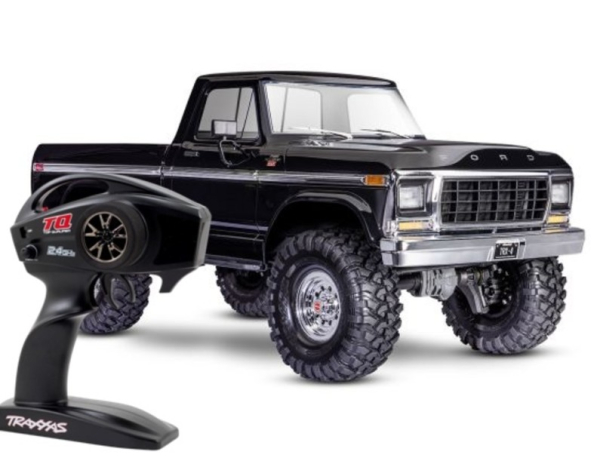 TRX92144-4-BLK TRAXXAS TRX-4 F150 Truck XLT schwarz 1/10 Crawler RTR Brushed, Clipless