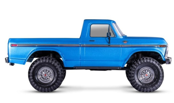 TRX92144-4-BLUE TRAXXAS TRX-4 F150 Truck XLT schwarz 1/10 Crawler RTR Brushed, Clipless